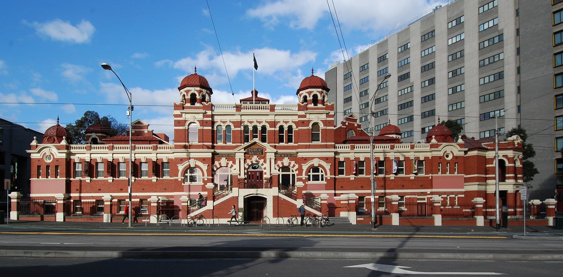 Melbourne travel planning photo showing City Baths, Melbourne