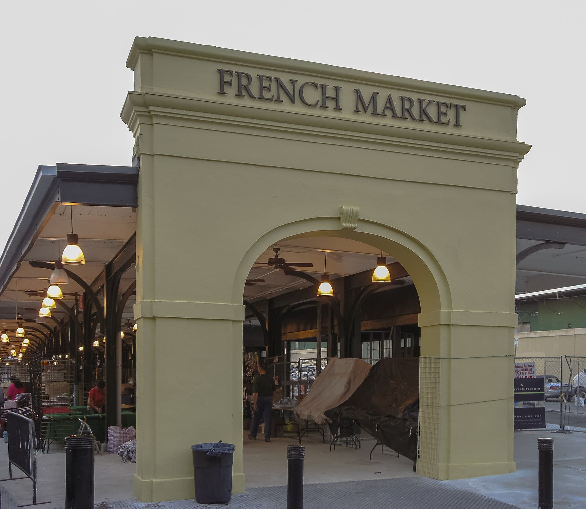 New Orleans travel planning photo showing French Market, New Orleans, USA
