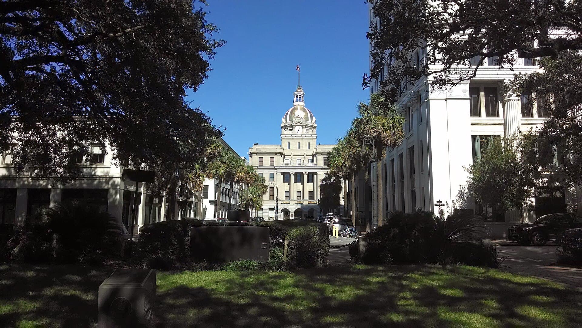 Savannah travel planning photo showing City Hall in Savannah, Georgia, USA